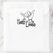 緩つるい 長方形シール (バッグ)