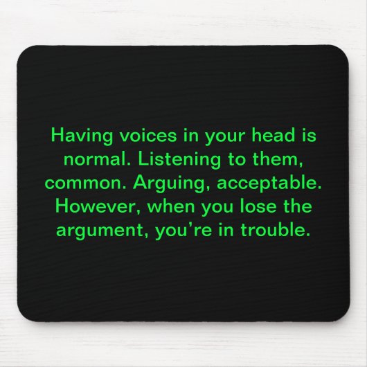 緩みます! -おもしろいな引用文のマウスパッド マウスパッド (正面)