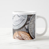 緩やかな変更マグカップ ジャンボコーヒーマグカップ (右)