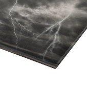 緩和の殴打のガラスまな板 カッティングボード (角)