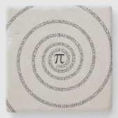 緩和曲線のクリックパイカスタマイズをグレーの色に変更 ストーンコースター (正面)