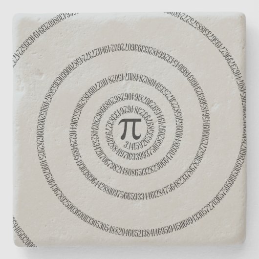 緩和曲線のクリックパイカスタマイズをグレーの色に変更 ストーンコースター (正面)