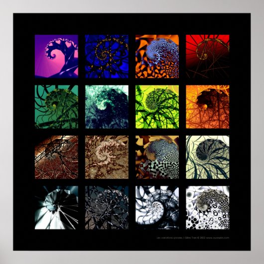 緩和曲線のバリエーション ポスター (正面)