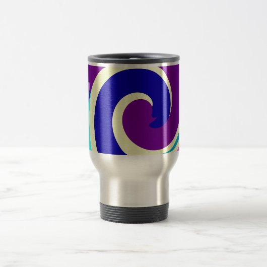 緩和曲線の色 トラベルマグ (中央)