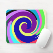 緩和曲線の色 マウスパッド (マウス)