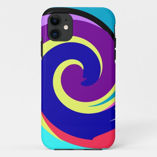 緩和曲線の色 Case-Mate iPhoneケース (裏面)