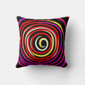 緩和曲線カラフルパターン クッション (裏面)
