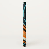 緩和曲線カラフル抽象芸術の背景 Case-Mate iPhoneケース (裏面/右)