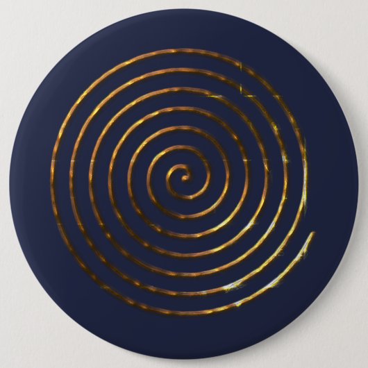 緩和曲線ケルト記号 缶バッジ (正面)