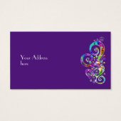 緩和曲線ハート手絵を描デザイン2 (裏面)