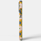 緩和曲線ファンキー1970sレトロファッション円パターン Case-Mate iPhoneケース (裏面 / 左)