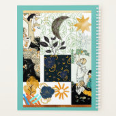 緩和曲線プランナー(ヴィンテージグラフィックデザイン) プランナー手帳 (裏面)