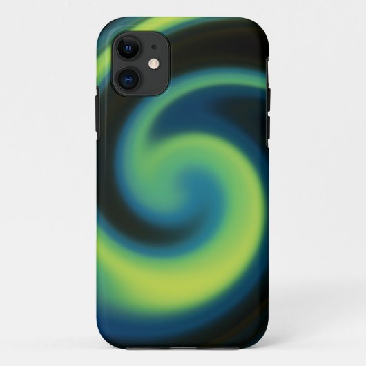 緩和曲線抽象芸術アートの背景 Case-Mate iPhoneケース (裏面)
