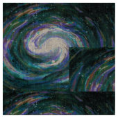 緩和曲線銀河系宇宙 ファブリック (クローズアップ)