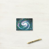 緩和曲線銀河系宇宙 ポストイット (デスク上)