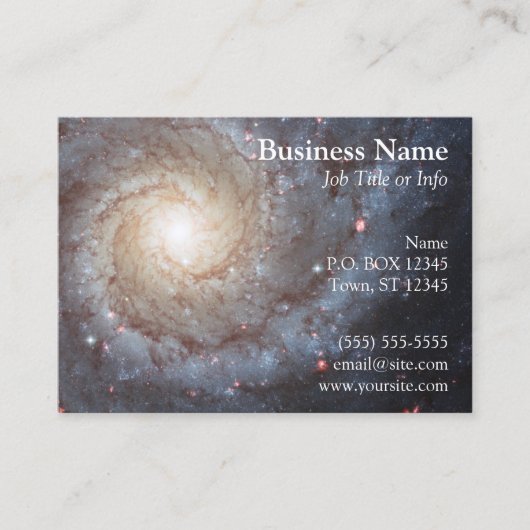 緩和曲線銀河系 名刺 (正面)