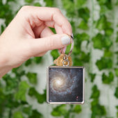 緩和曲線銀河系M74 キーホルダー (手)