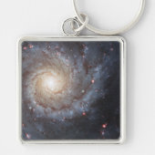 緩和曲線銀河系M74 キーホルダー (正面)