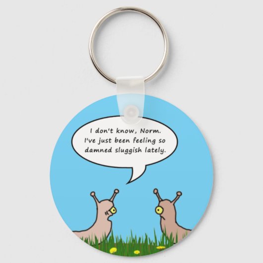 緩慢なキーチェーン キーホルダー (正面)