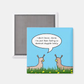 緩慢な磁石 マグネット (正面/裏面)