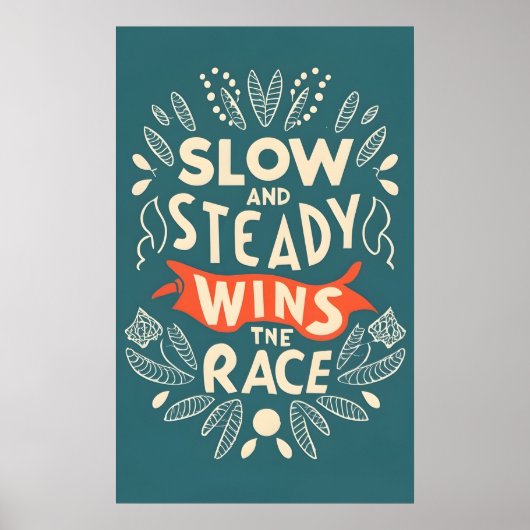 緩慢に勝つ ポスター (正面)