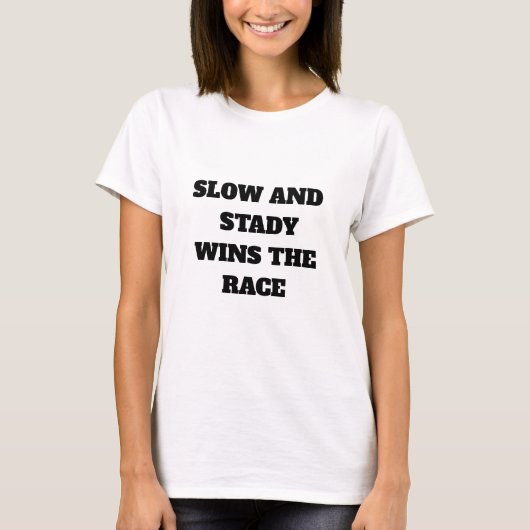 緩慢に勝つ Tシャツ (正面)