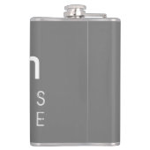 緯度と経度 フラスク (裏面)