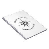 緯度の変化,態度コンパスの変化 ノートブック (右側)