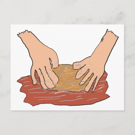 練り生地 ポストカード (正面)