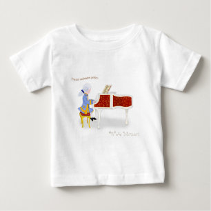 練習が完璧を作る ベビーTシャツ