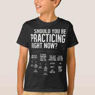 練習してくれないか…マーチングバンドまたはO Tシャツ