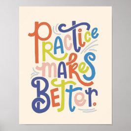 練習でポスターを作成 ポスター