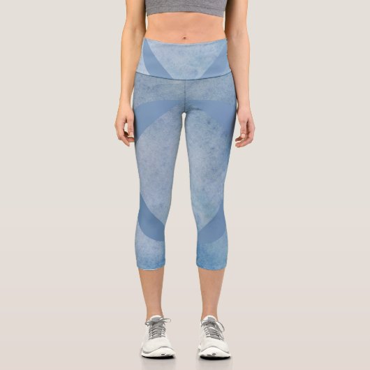 練習のバランス：ヨガパンツ&レギンス カプリレギンス (正面)