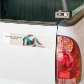 練習のヨガ バンパーステッカー (トラック上)