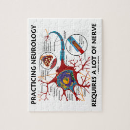 練習の神経学は多くの神経を要求します ジグソーパズル