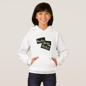 練習は完璧にする – 女の子Tシャツ (正面フル)