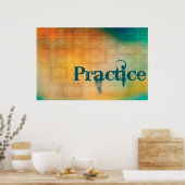 練習ポスター – Trumpet ポスター (キッチン)