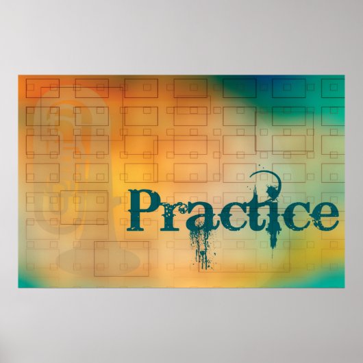 練習ポスター – Tuba ポスター (正面)