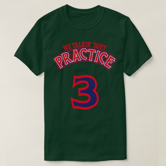 練習マン1について話す Tシャツ (デザイン正面)