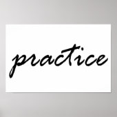 練習 ポスター (正面)