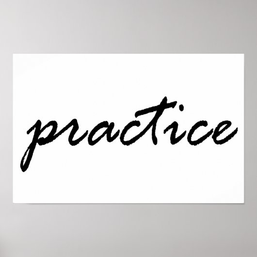 練習 ポスター (正面)