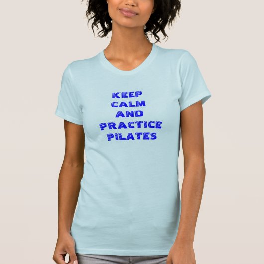 練習Pilates Tシャツ (正面)