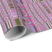 緻密で複雑な抽象芸術パターンアートプリント ラッピングペーパー (ロールコーナー)