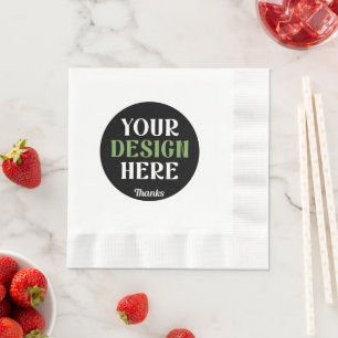  縁ありランチョンナプキン