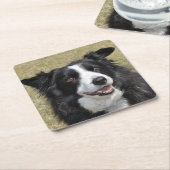 縁どのナプキン スクエアペーパーコースター (アングル)