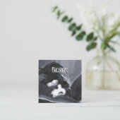 縁どの横絵を描面パーソナライズされた エンクロージャーカード (スタンド正面)