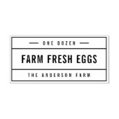 縁どはっきりした生卵 セルフインキングスタンプ (デザイン)