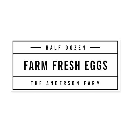 縁どはっきりした生卵 セルフインキングスタンプ (デザイン)