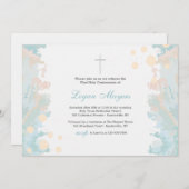 縁どアクリル宗教で 招待状 (正面/裏面)