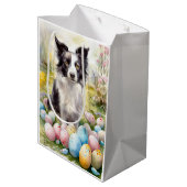 縁どイースターエッグホリデー付きコリドッグ ミディアムペーパーバッグ (裏面アングル)